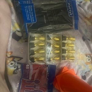 Gold and Black Party Supplies Set